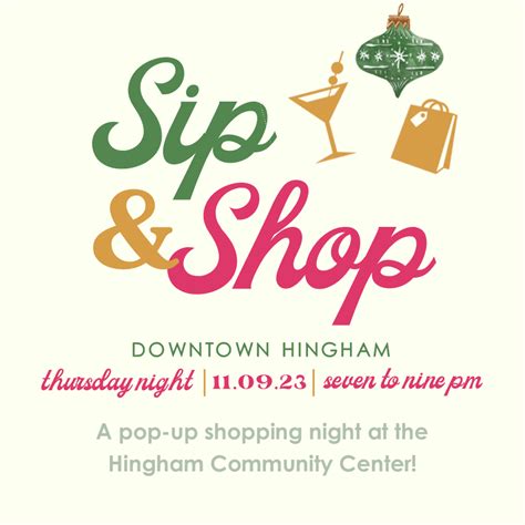 Hingham Downtown Association Welcome