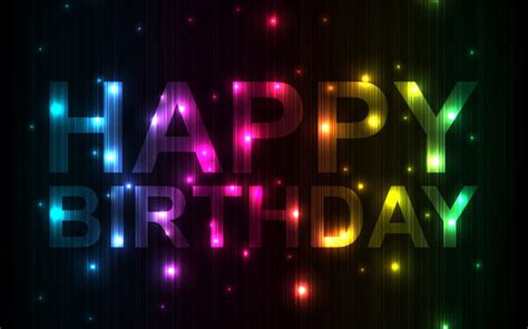 Beautiful Picture On Birthday Black Background Desktop Wallpapers 1680x1050