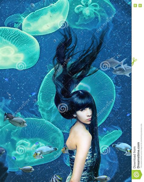Beautiful Mermaid Stock Photo Image Of Fish Mermaid