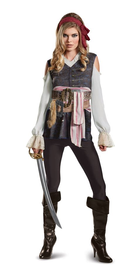 Delivery dates are estimated, but not guaranteed, and may be subject to delays. Disguise Potc5 Captain Jack Female Classic Adult - Free ...