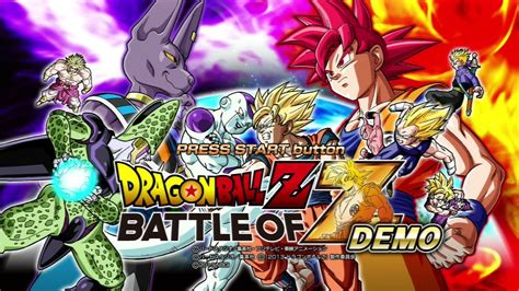 Dragon Ball Z Battle Of Z Ps Complete Demo Gameplay Hd Japanese Youtube