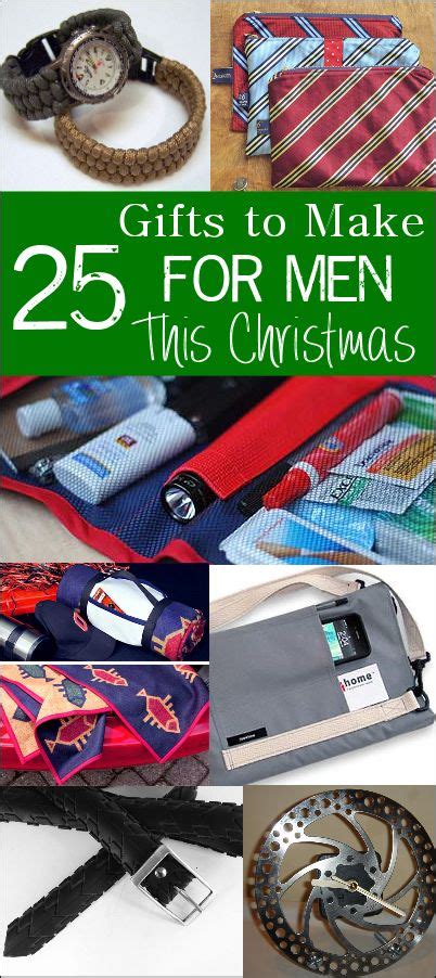 The Cover Of 25 Ts To Make For Men This Christmas Including Ties