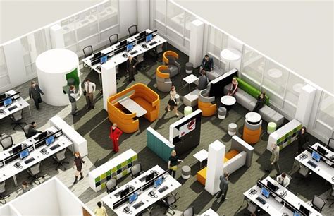 Agile Working Examples Office Space Planning Office Space Design