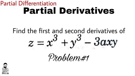 18 Partial Derivatives Problem1 Most Important Problem Partial
