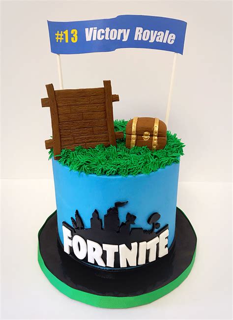 Fortnite Cake 9th Birthday Parties Themed Birthday Cakes 12th