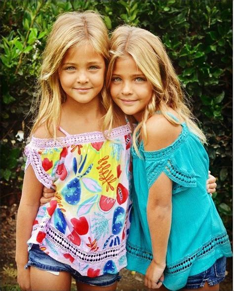 7 Year Old Identical Sisters Deemed “most Beautiful Twins In The World
