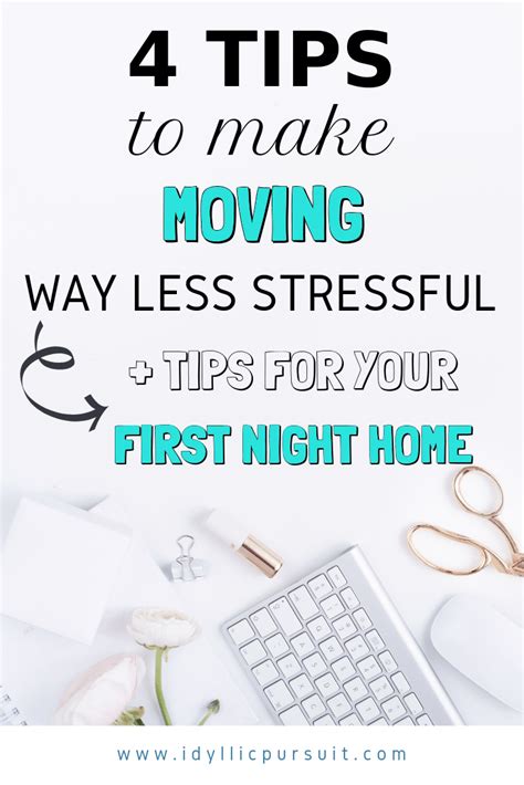 How To Make Moving Less Stressful Idyllic Pursuit Stress Moving