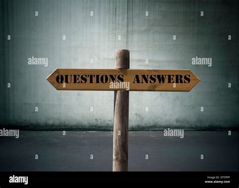 Questions And Answers Hi Res Stock Photography And Images Alamy
