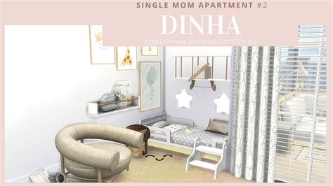 Single Mom Apartment 2 Download Tour Cc Creators The Sims 4