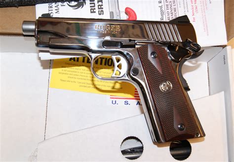 Ruger Sr1911 Commander 45 Acp Custom Shop Hi Polish Pistol 45 Acp For