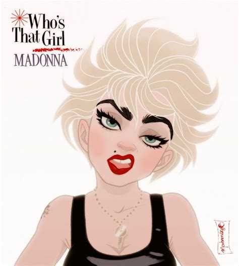 Whos That Girl By Andersonmahanski On Deviantart Madonna Art