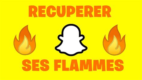 Comment Faire Pour Récupérer Ses Flammes Sur Snapchat - RECUPERER LES FLAMMES PERDUES SUR SNAPCHAT (TUTO FLAMMES PERDUES) IOS