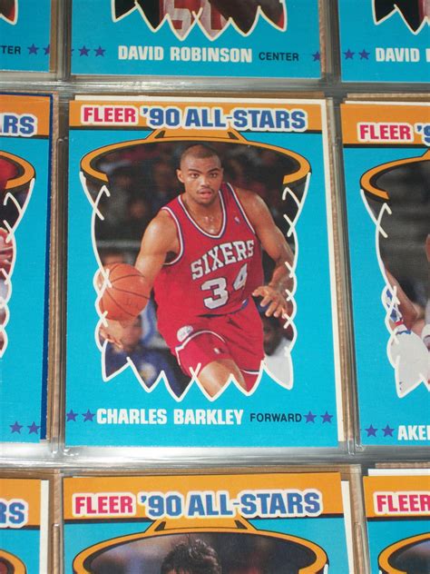 Best charles barkley rookie cards. Charles Barkley 1990 Fleer All-Star Basketball Card