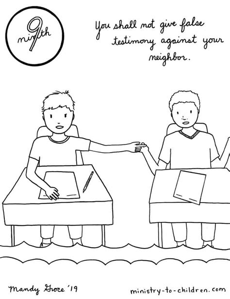 This video will sync up to the score on the bd. This PDF is part of our free 10 Commandments Coloring Book ...
