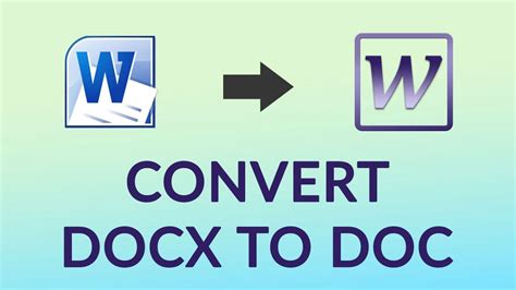 Advantages of the docx over doc. How to Convert DOCX to DOC in Word 2003 Format - Change ...