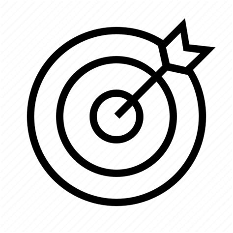 Business Goal Goals Target Icon