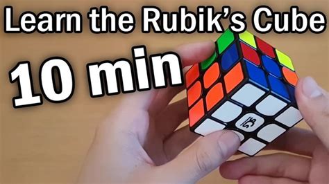 Learn How To Solve A Rubiks Cube In 10 Minutes Beginner Tutorial Rubiks Cube Solving A