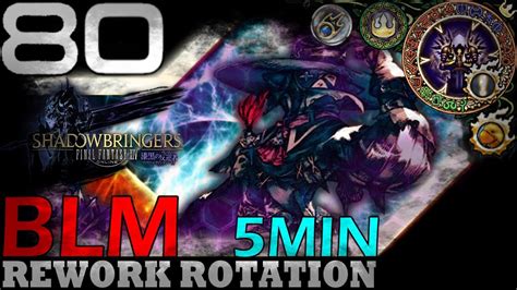 Endwalker Black Mage Changes Rotation Youtube