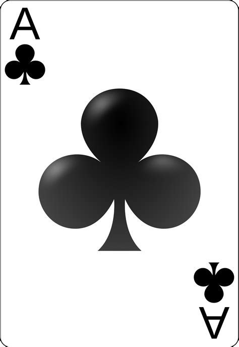 They take up the same slot as pills. File:Ace of clubs.svg - Wikimedia Commons