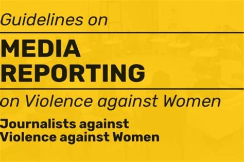 guidelines on media reporting on violence against women united nations in serbia