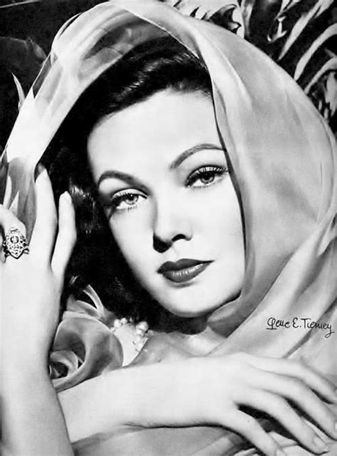 Maudlinandmagnificent Gene Tierney Classic Hollywood Hollywood