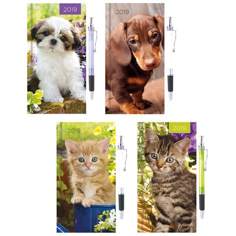 Paper pocket has launched a new 2015 diary and calendar range, our four legged friends. Dog Diary & Pen 2019 - Shih Tzu | Stationery - B&M