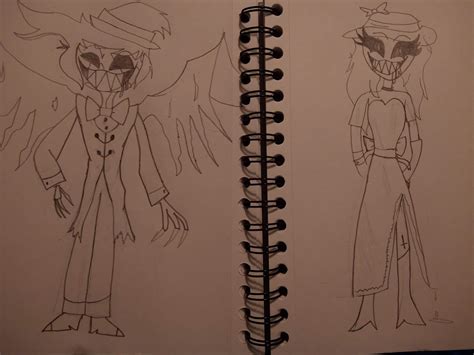 My oc's Colton and Linda | Hazbin Hotel Cannibal Colony🩸 Amino