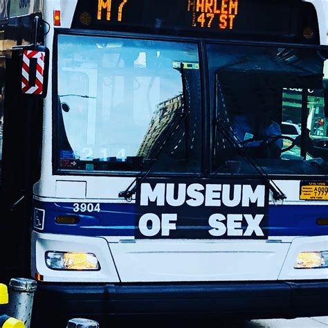 the mta removed these museum of sex ads after the bus drivers complained of harassment artnet news