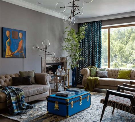 55 Eclectic Living Room Ideas Photos
