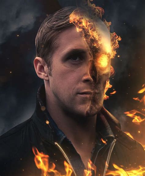 Así Se Vería Ryan Gosling Cómo Ghost Rider En El Mcu Atomix
