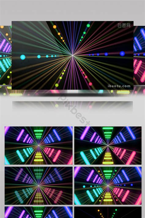 Super Cool Light Show Loop Loop Led Background Video Video Template