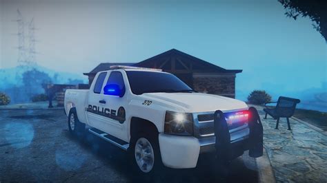 Chevy Silverado Law Enforcement Template Multi Livery Gta5