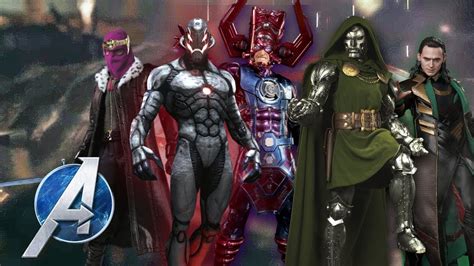 Marvels Avengers Villain Characters Lineup Ideas Youtube