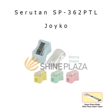 Jual Serutan Pastel Rautan Pensil Roti Joyko Sp 362 Pencil Sharpener