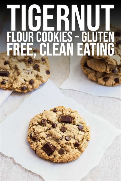 Tigernut Flour Cookies Gluten Free Clean Eating LeelaLicious