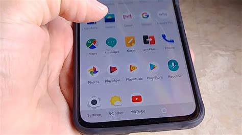 How To Setup Screen Lock For Oneplus 6t Phone Youtube