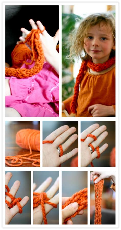 How To Do Finger Knitting Diy Tutorial Diy Tag