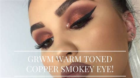Grwm Warm Toned Copper Smokey Eye Abigail Tamsin Youtube