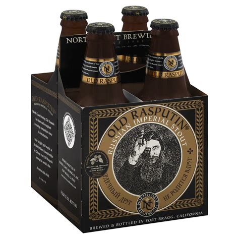 North Coast Old Rasputin Russian Imperial Stout Beer 12 Oz Bottles