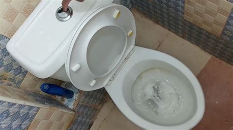 How To Flush A Clogged Toilet Properly Full Power Flush Youtube