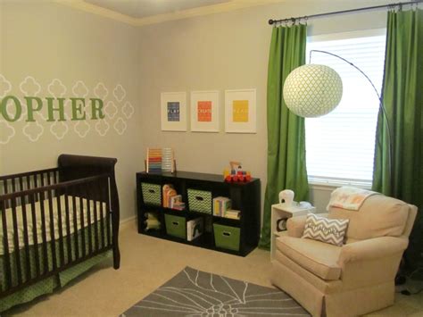 If you should be painting the whole space stay glued to sage green. Green Nursery
