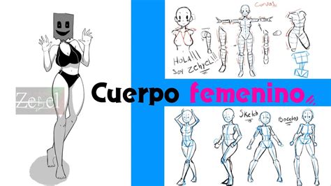 Como Dibujar Cuerpo Femenino Turorial By Zehyel YouTube