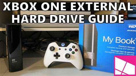 How To Use An External Hard Drive With Xbox One Youtube