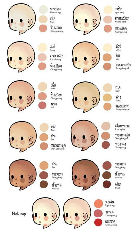 Skin Tones By Costalonga On Deviantart Artofit