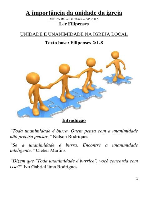 A Unidade Livro Pdf Humildade Jesus