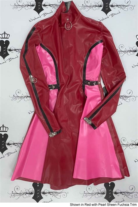 Permission Latex Flared Dress Sexy And Stylish Designer Clothing