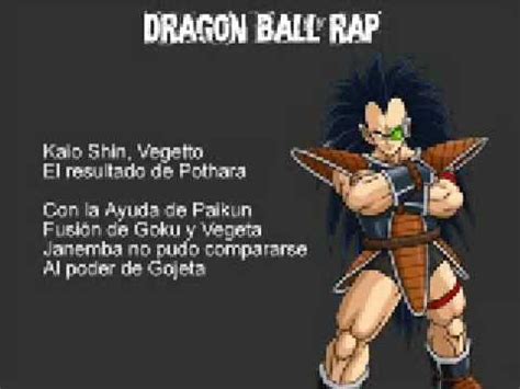 This album contains the theme songs and several image songs popular among many fans. Dragon Ball Rap Lyrics - YouTube