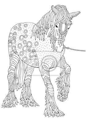 Kolorowanki Antystresowe Konie Do Wydruku - Pcmigtool