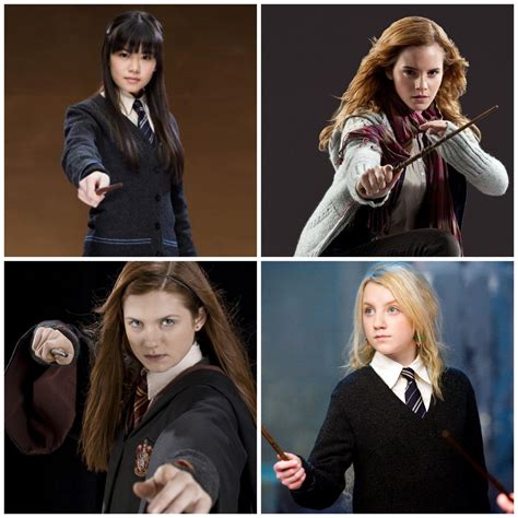 Ginny Weasley And Hermione Granger And Luna Lovegood