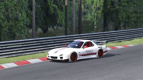 cockpit view mazda rx7 tuned Nürnberg nordschleife tourist assetto